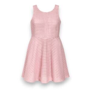 Guess Fit & Flare Tulle Mini Dress Women's‎ 12 Pastel Pink Glinda Princesscore
